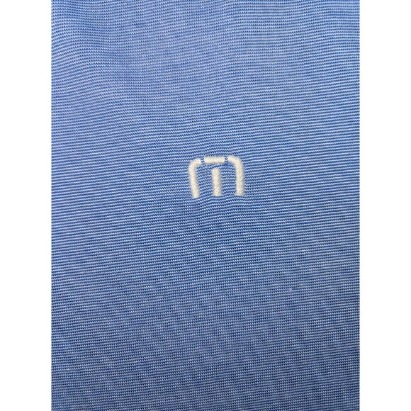 Travis Mathew Mens Blue Polo XXL Pima Cotton Blend - Picture 7 of 8